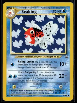 Pokemon TCG | Neo Revelation | Seaking | 37/64 | LP - Image 1