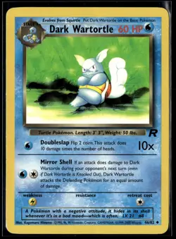 Pokemon TCG | Team Rocket | Dark Wartortle | 46/82 | MP - Image 1