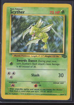 Pokemon TCG | Jungle | Scyther | 26/64 | LP - Image 1