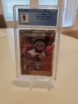 Pokemon Bea Full Art Holo Trainer Vivid Voltage 180/185 CGC 9 Mint 2020 - Image 1