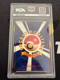 1999 Pokemon Blaine’s Moltres Japanese Holo PSA 9 SWIRL - Image 3