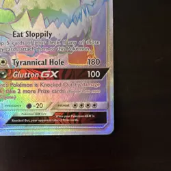Pokemon TCG Full Art Guzzlord GX 2017 Sun & Moon: Crimson Invasion 116/111 - Image 5