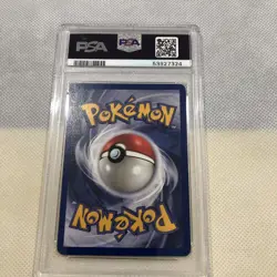 2000 Pokemon Team Rocket 1st Edition Abra 49/82 PSA 9 Mint - Image 3