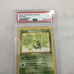 2000 Pokemon Rocket Oddish - 1st Edition - PSA Mint 9 - #63 - - Image 3