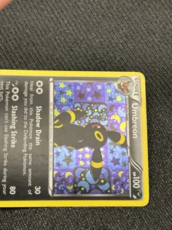 Pokemon Umbreon Black White BW93 Black Star Promo Holo MP - Image 4