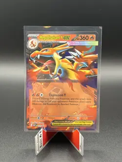 Pokemon TCG Mega Charizard Y EX 030 Black Star Promo Ascended Heroes NM - Image 1