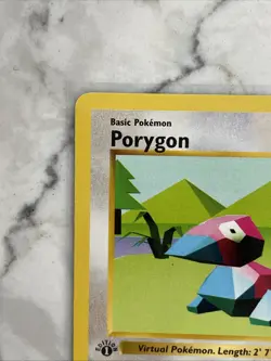 1999 Pokemon Base Set 1st Edition Shadowless Porygon 39/102 NM/MINT - Image 2