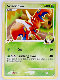 Pokemon Scizor 48/111 Rising Rivals Regular Uncomon NM - Image 1
