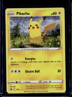 2022 Pokemon McDonald's Match Battle Pikachu #7/15 - Image 1