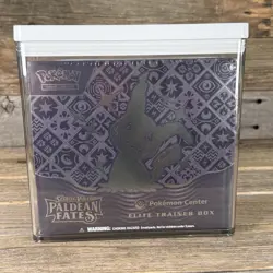 Paldean Fates Pokemon Center Elite Trainer Box Sealed Exclusive PC ETB SV4.5 - Image 1