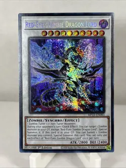 Yugioh Red-Eyes Zombie Dragon Lord MP23-EN083 1st Secret (NM) - Image 1