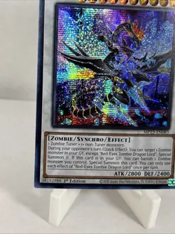 Yugioh Red-Eyes Zombie Dragon Lord MP23-EN083 1st Secret (NM) - Image 5