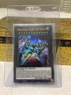 Yugioh - Divine Arsenal AA-ZEUS Sky Thunder MP21-EN195 1st Ultra Rare NM - Image 1