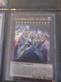 Divine Arsenal AA-ZEUS Sky Thunder MP21-EN195 Ultra Rare 1st Edition Yu-Gi-Oh! - Image 1