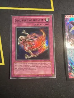 Yugioh Dark Spirit of the Silent LON-079 1st Edition Super Rare 054💎NM💎 - Image 1
