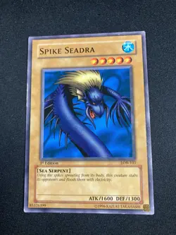 Yu-Gi-Oh! Spike Seadra - LOB-103 - 1st Edition - LP - Image 1