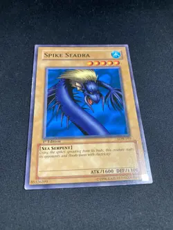 Yu-Gi-Oh! Spike Seadra - LOB-103 - 1st Edition - LP - Image 3