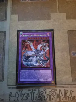 YUGIOH CHIMERATECH OVERDRAGON PGLD-EN056 GOLD 1ST ED NM - Image 1