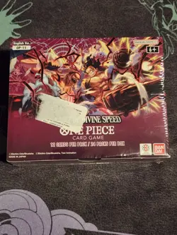 One Piece Card Game OP-11 A Fist of Divine Speed Sealed Booster Box English - Image 1