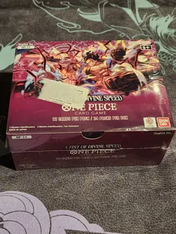 One Piece Card Game OP-11 A Fist of Divine Speed Sealed Booster Box English - Image 2