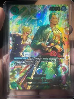 Roronoa Zoro Foil PRB02-006 EB04 OP14 One Piece The Azure Sea's Seven English - Image 1
