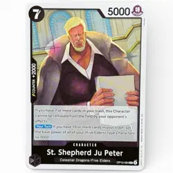 One Piece CCG Carrying On His Will St. Shepherd Ju Peter OP13-084 R NM 🆓🚚🔥 - Image 1