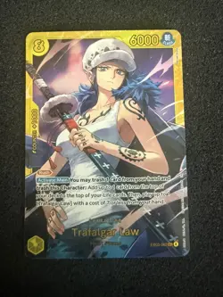 Trafalgar Law EB03-062 SEC Extra Booster One Piece Heroines Edition Foil English - Image 1
