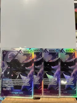 One Piece Trafalgar Law OP05-069 SR Awakening of the New Era English Card X4 - Image 1
