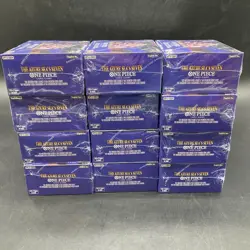 Lot of (12) One Piece EN OP14-EB04 The Azure Sea's Seven Booster Boxes Sealed - Image 3