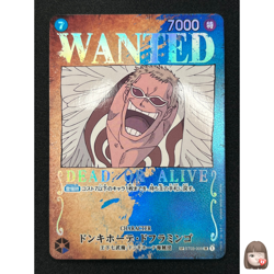 [NM] Donquixote Doflamingo ONE PIECE Japanese ST03-009 SR Parallel WANTED DF32 - Image 1