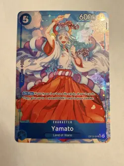 YAMATO One Piece CCG Alternate Art OP13-054 Carrying On His Will NM Foil English - Image 1