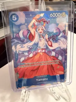 YAMATO One Piece CCG Alternate Art OP13-054 Carrying On His Will NM Foil English - Image 3