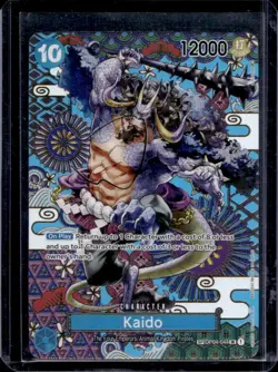 2023 One Piece Kingdoms of Intrigue OP-04 Kaido Super Rare #OP04-044 - Image 1