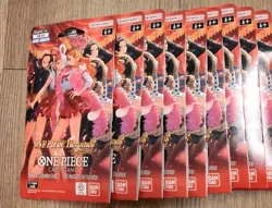 ONE PIECE Heroines EB-03 Lot x9 Sleeved Booster pack English - Image 1