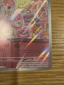 Pokemon Milcery TCG Card 152/142SV07: Stellar Crown Holo Illustration Rare - Image 4