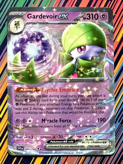 Pokemon TCG Gardevoir EX Double Rare Card 086/198 Scarlet & Violet - Image 2