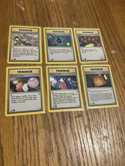 1st Edition Pokemon Trainer Cards (sabrina, Brock, Lt Surge) Lot Of 18 - Image 5