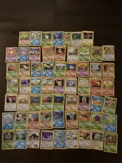 POKEMON LOT 3000+ CARDS. VINTAGE, Holos, Commons, Uncommons, Rares. +EXTRAS. - Image 3