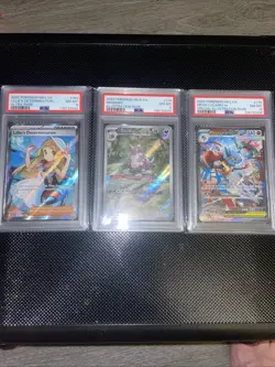Pokemon Graded Card Lot (all Psa 8) - Image 1