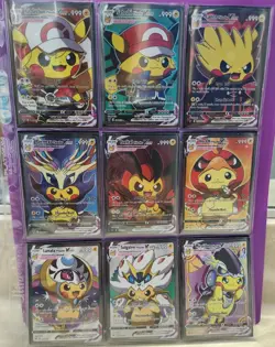 Pokemon Binder Collection Full Arts Ex Holos and Rares Over 200 Cards and More - Image 3