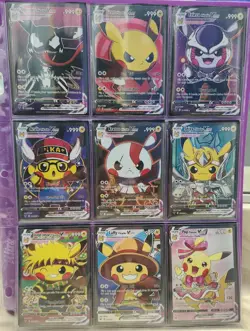 Pokemon Binder Collection Full Arts Ex Holos and Rares Over 200 Cards and More - Image 5