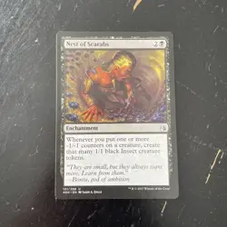 Magic the Gathering card Nest of Scarabs from the set Amonkhet (NM) - Image 1