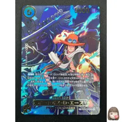 [NM]Portgas D. Ace ONE PIECE Card Japanese EB02-028 R Carrying on His Will 17F25 - Image 1