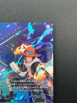 [NM]Portgas D. Ace ONE PIECE Card Japanese EB02-028 R Carrying on His Will 17F25 - Image 5