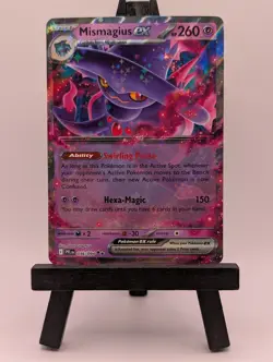 Pokemon Card Mismagius Ex 036/094 Phantasmal Flames Double Rare Holo NM - Image 1