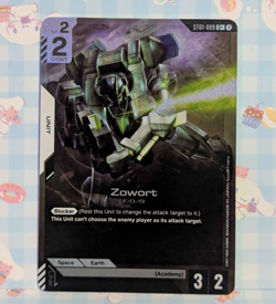1 x {NM} Zowort ST01-009 C+ Gundam Card Game - Image 1
