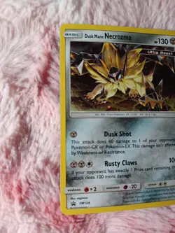 Dusk Mane Necrozma SM124 Sun & Moon Ultra Rare Holo Promo Pokemon Card - Image 2