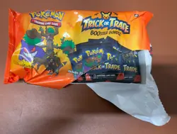 POKEMON TCG TRICK OR TRADE BOOSTER BUNDLE 22 MINI PACKS (3 cards) PACKS SEALED - Image 1