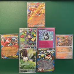 Pokemon TCG Card Lot - Modern Ungraded, Full Art Rare Phantasmal Flames NM - Image 1