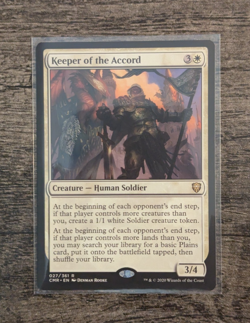 MTG: Keeper of the Accord (Commander Legends)(RARE) - Image 1